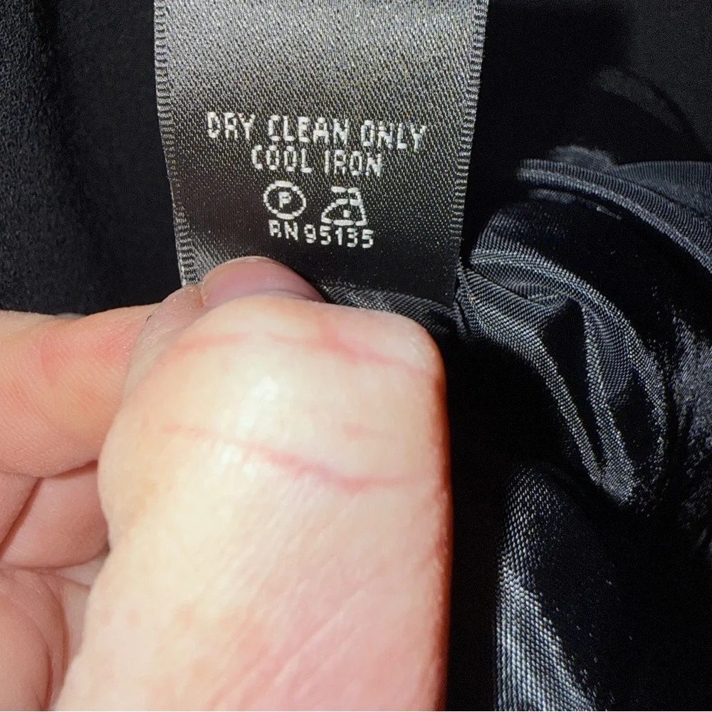 Lafayette 148 New York Stand Collar Virgin Wool Blazer Black 10 Quiet Luxury